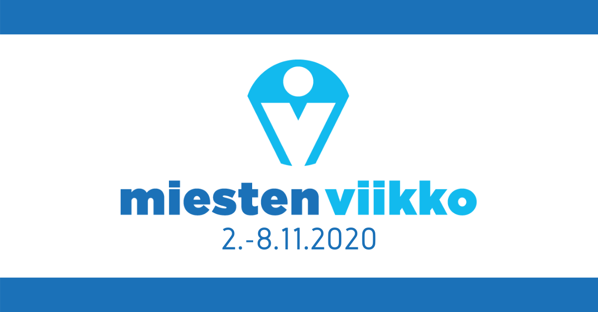 Kuvassa Miesten Viikko 2020 -logo